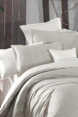 Sarev Sümer V1 Fancy Poplin Nevresim Takımı Çift Kişilik