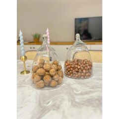 The Mia CAM0272 Cam Kapaklı Kavanoz 17,5x24 Cm