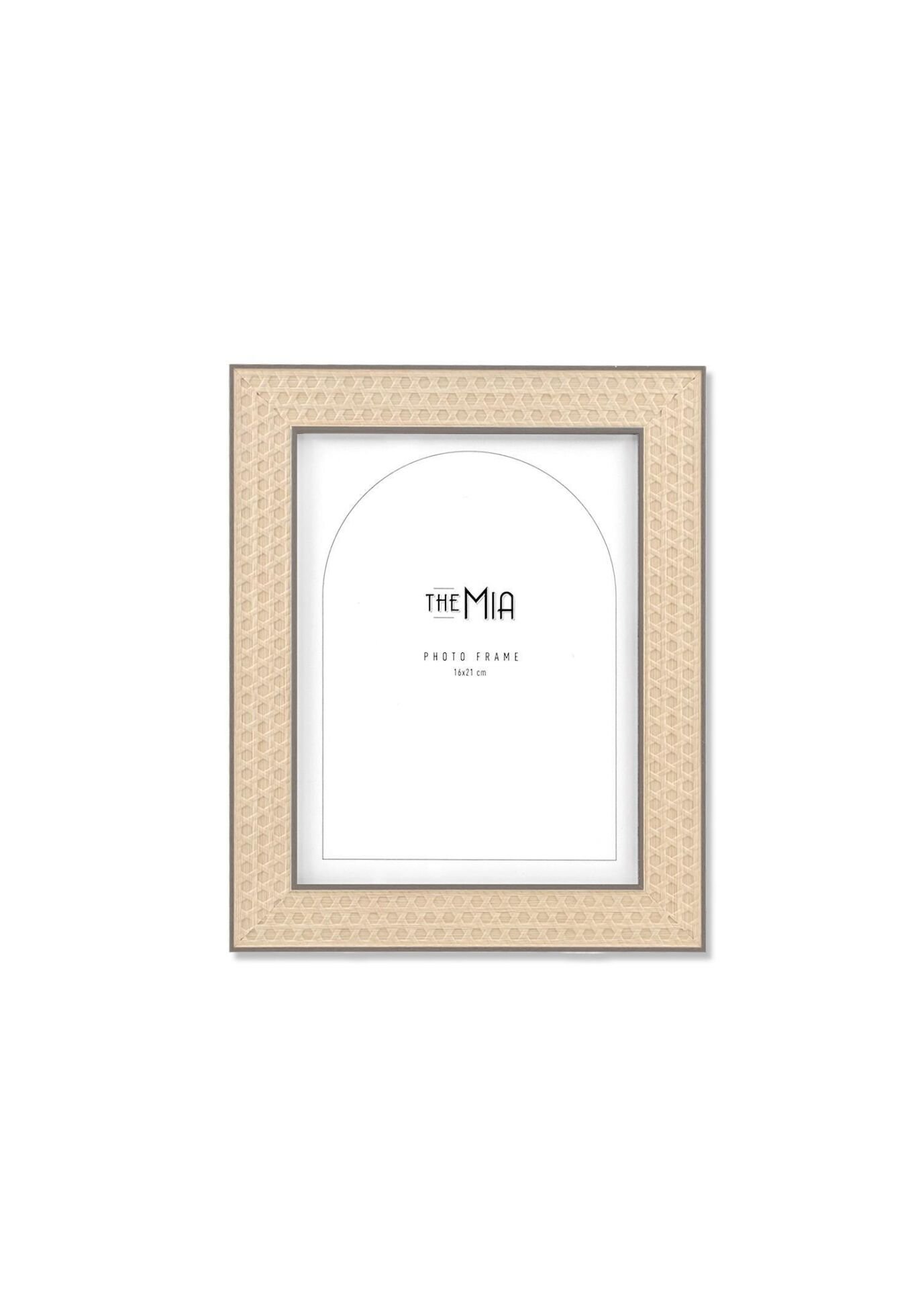 The Mia CRV0004 Vimini Fotoğraf Çerçevesi Kahverengi 21*16 Cm