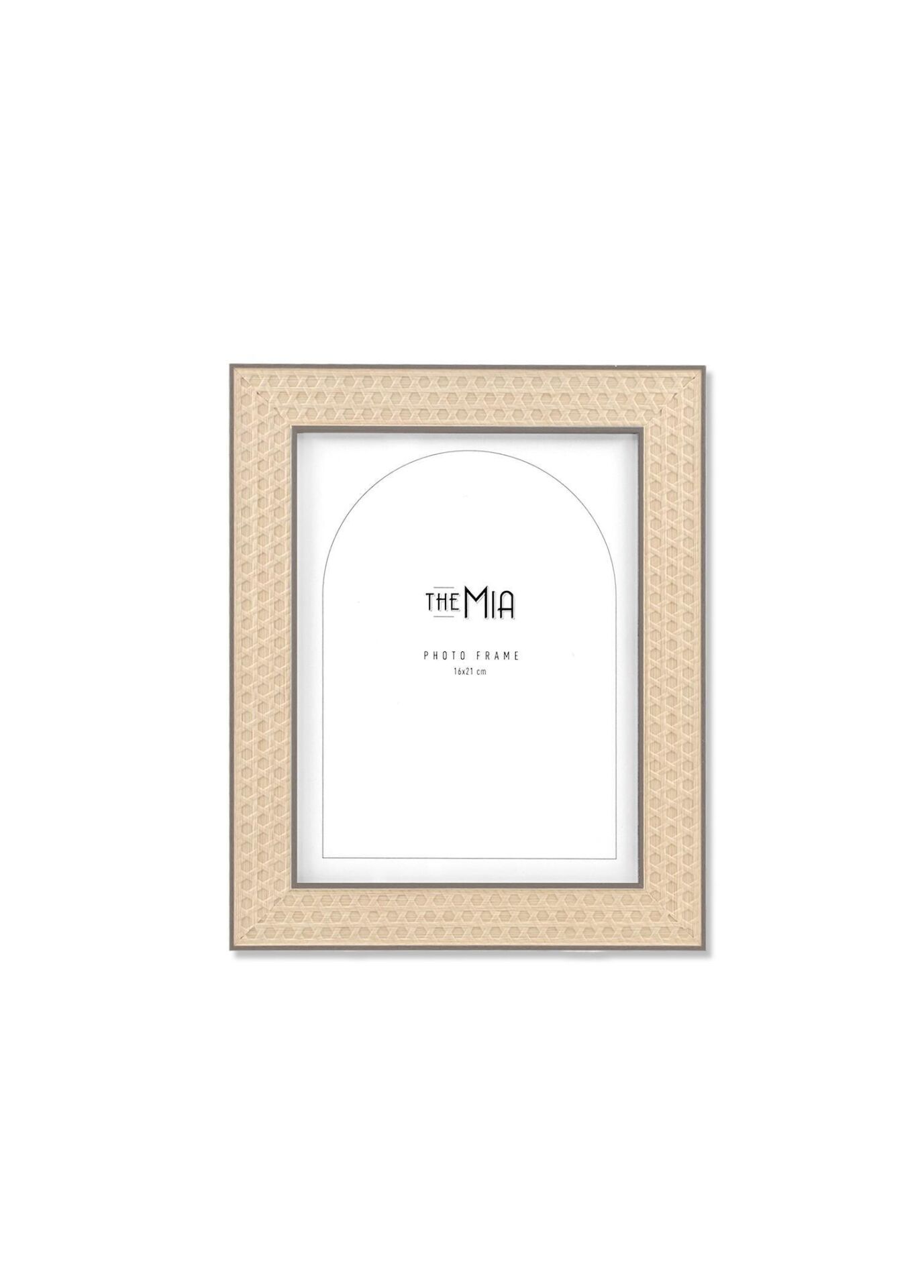 The Mia CRV0004 Vimini Fotoğraf Çerçevesi Kahverengi 21*16 Cm