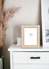 The Mia CRV0004 Vimini Fotoğraf Çerçevesi Kahverengi 21*16 Cm