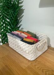 The Mia SPT0069 Hasır Sepet 30x21x14 CM