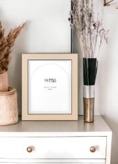 The Mia CRV0005 Vimini Fotoğraf Çerçevesi Kahverengi 25*20 Cm