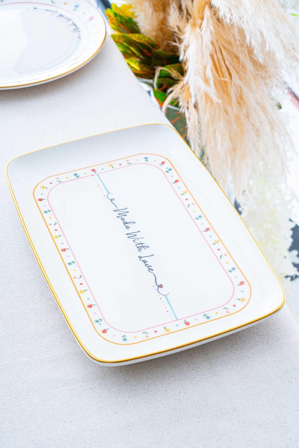 Acar 7734 Livaldi Ordövr Tabağı 33x21 Cm