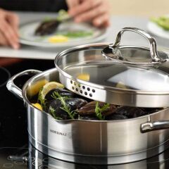 Korkmaz A1992 Steama Tencere 24 cm