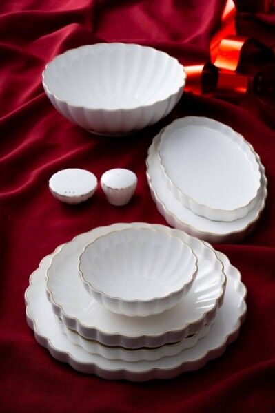 Acar 7115 Passion Gold 6 Kişilik 29 Parça Porselen Yemek Takımı