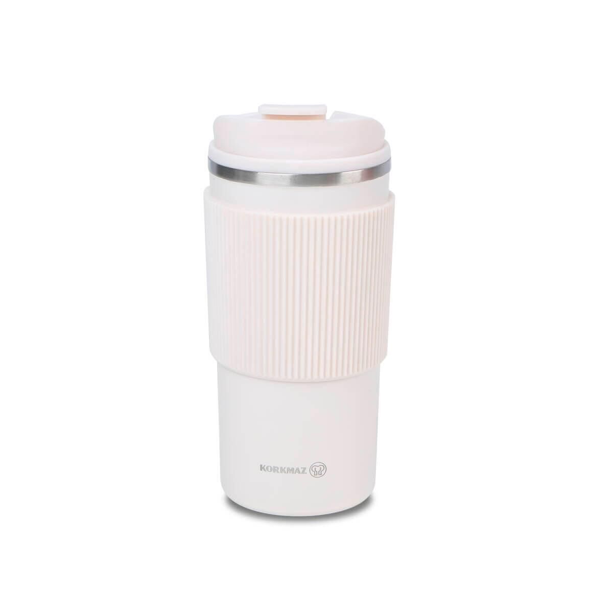 Korkmaz A5539-3 Freedom Plus Kahve Bardağı Beyaz