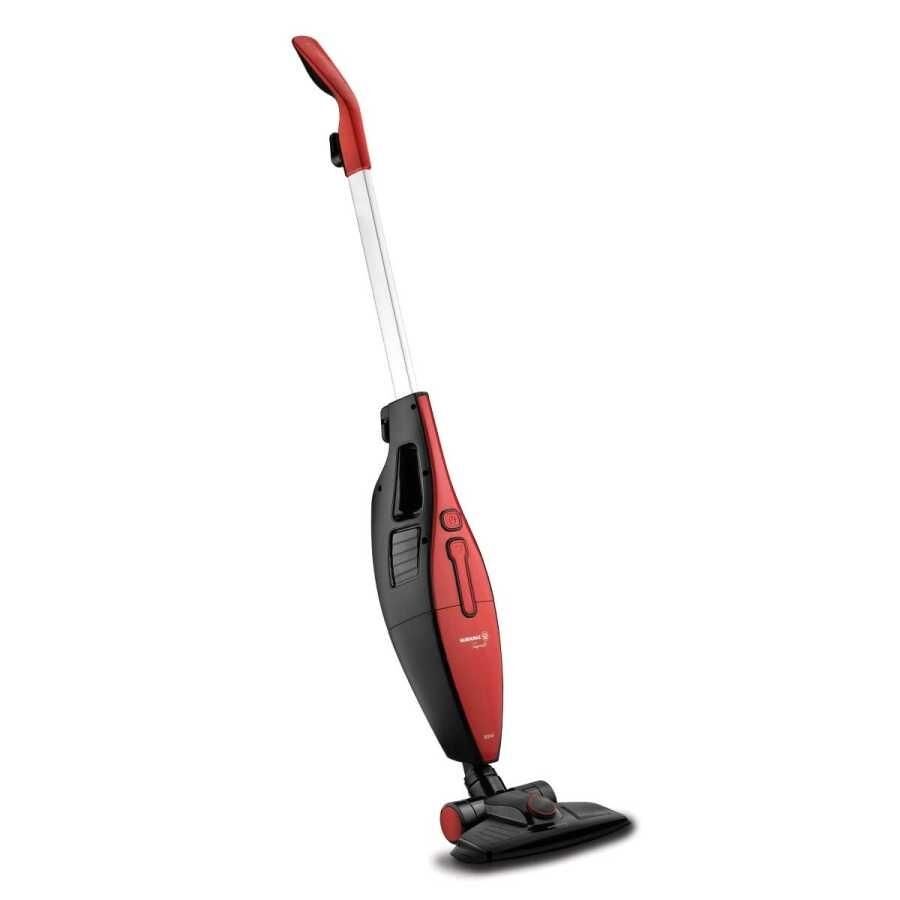 Korkmaz A920 Tempratik Dikey Elektrikli Süpürge Kırmızı/Siyah
