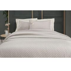 Sarev Belis V1 Bej Yatak Örtüsü Tek Kişilik