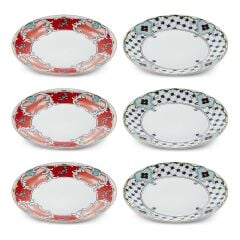The Mia DNR0057 Amore Pasta Tabağı 6 Lı Set - 21 cm