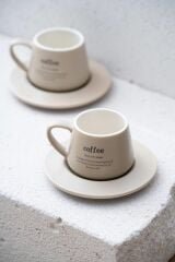 Acar 7459 Blush 2 Li Kahve Fincan Takımı Su Yeşili