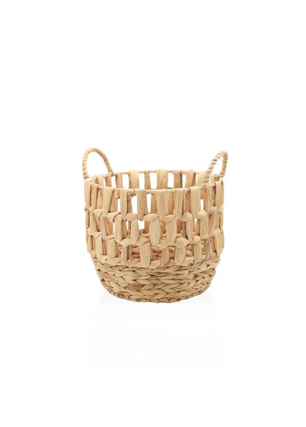 The Mia SPT0072 Hasır Kulplu Sepet 28x29 CM
