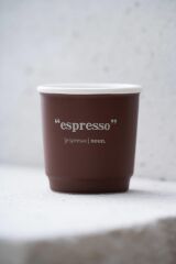 Acar 7460 Blush Espresso Kupa 90 cc Bordo
