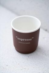 Acar 7460 Blush Espresso Kupa 90 cc Bordo