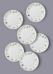 The Mia DNR0068 Butterfly Servis Tabağı 6 Lı Set - 27 Cm