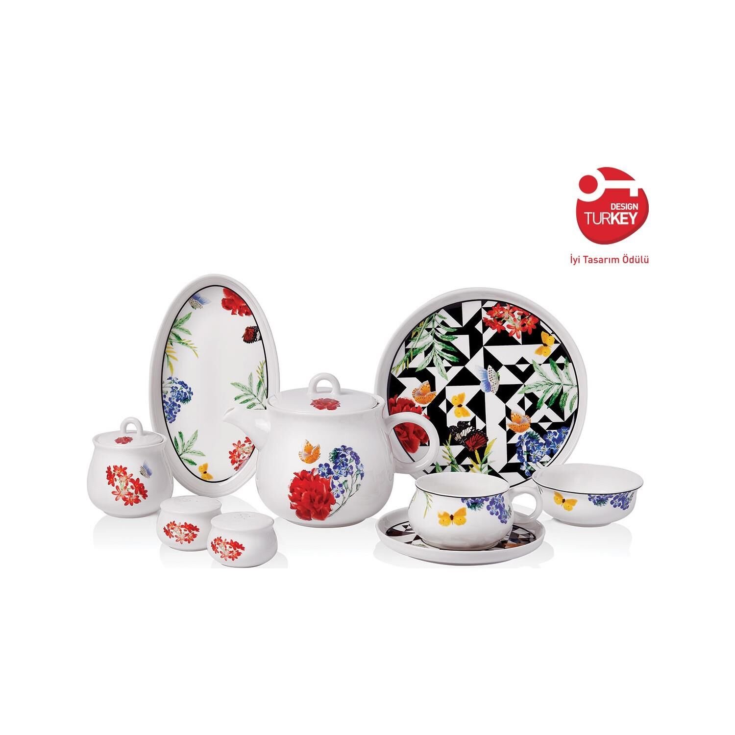 Korkmaz A8732 Aşiyan Collection 30 Parça Kahvaltı Takımı