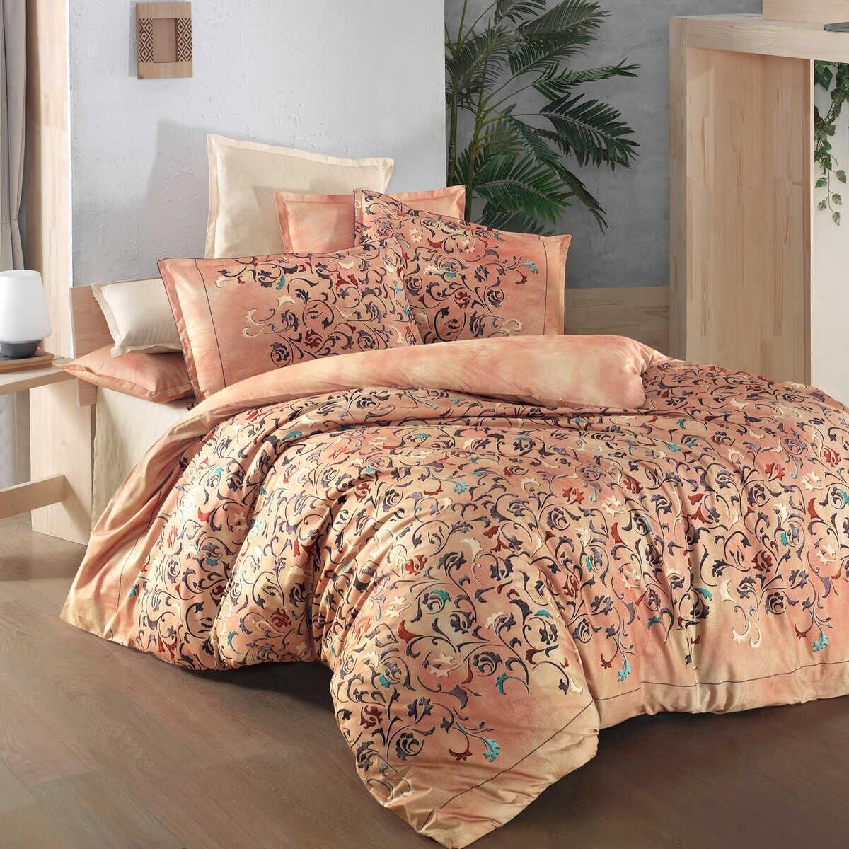 Sarev Astra V1 Fancy Poplin Nevresim Takımı Çift Kişilik