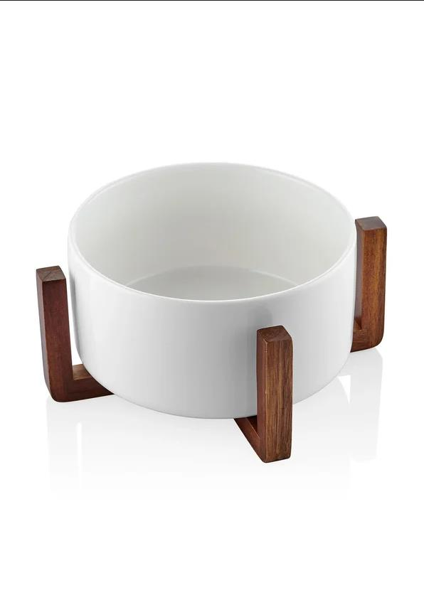 The Mia WDY0010 Woody Porselen Servis Ayaklı 20 Cm