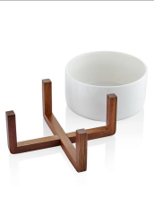 The Mia WDY0010 Woody Porselen Servis Ayaklı 20 Cm