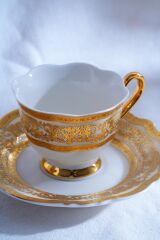 Acar 6889 Lilibet 6 Lı Kahve Fincan Takımı Gold