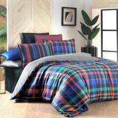 Sarev Merlın V1 Saten Nevresim Takımı Çift Kişilik