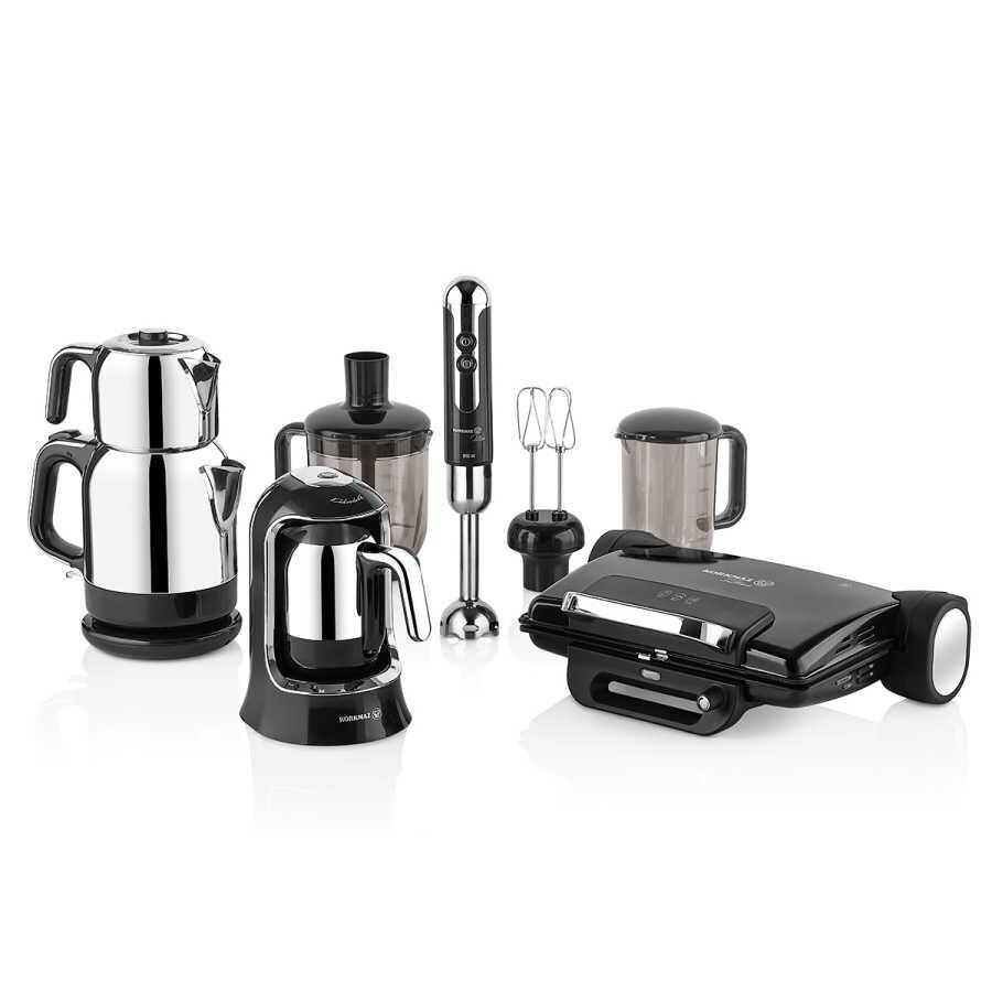 Korkmaz A1818 Nero 14 Parça Elektro Çeyiz Seti