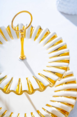 Acar 7492 Alba İki Katlı Sunumluk Tabak