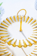 Acar 7492 Alba İki Katlı Sunumluk Tabak