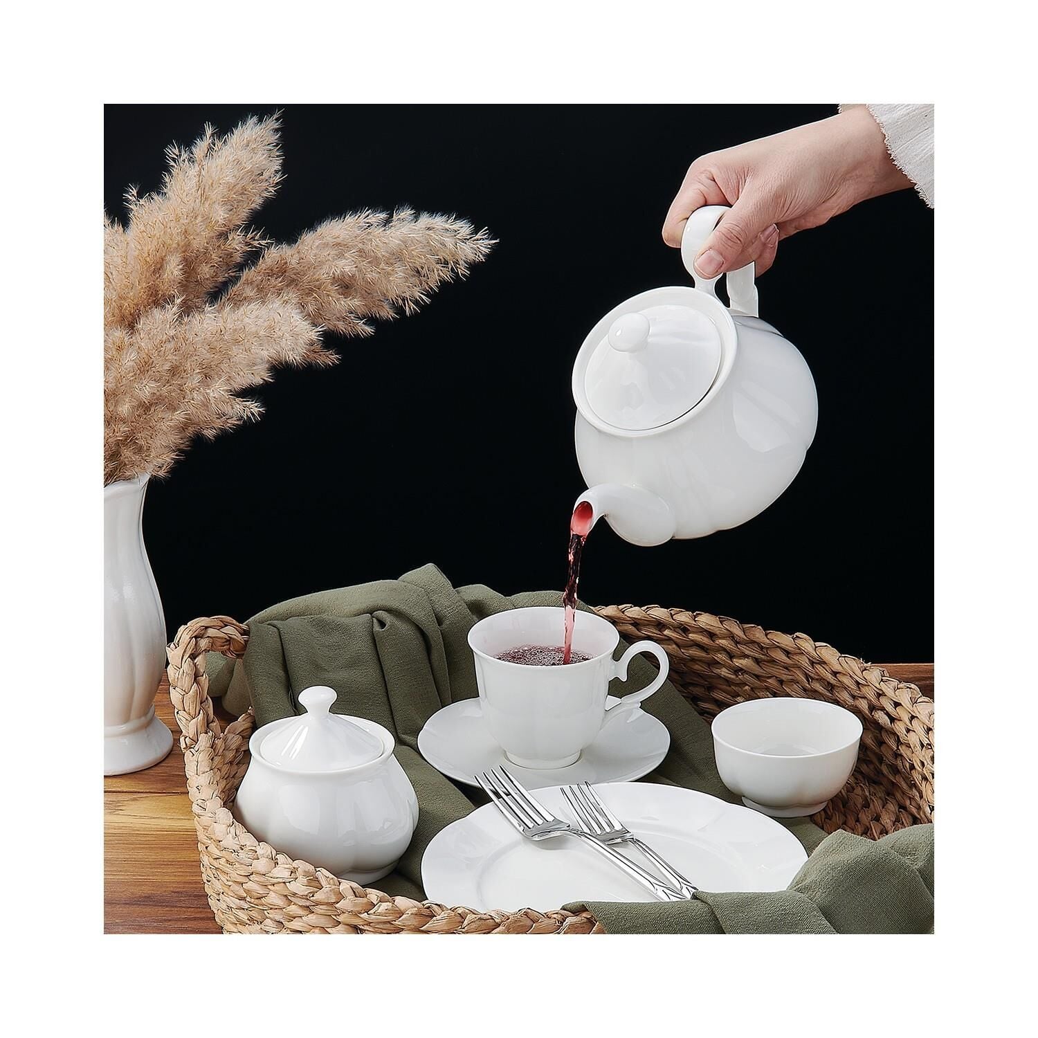 Korkmaz A8819 Diana Collection 30 Parça Kahvaltı Takımı