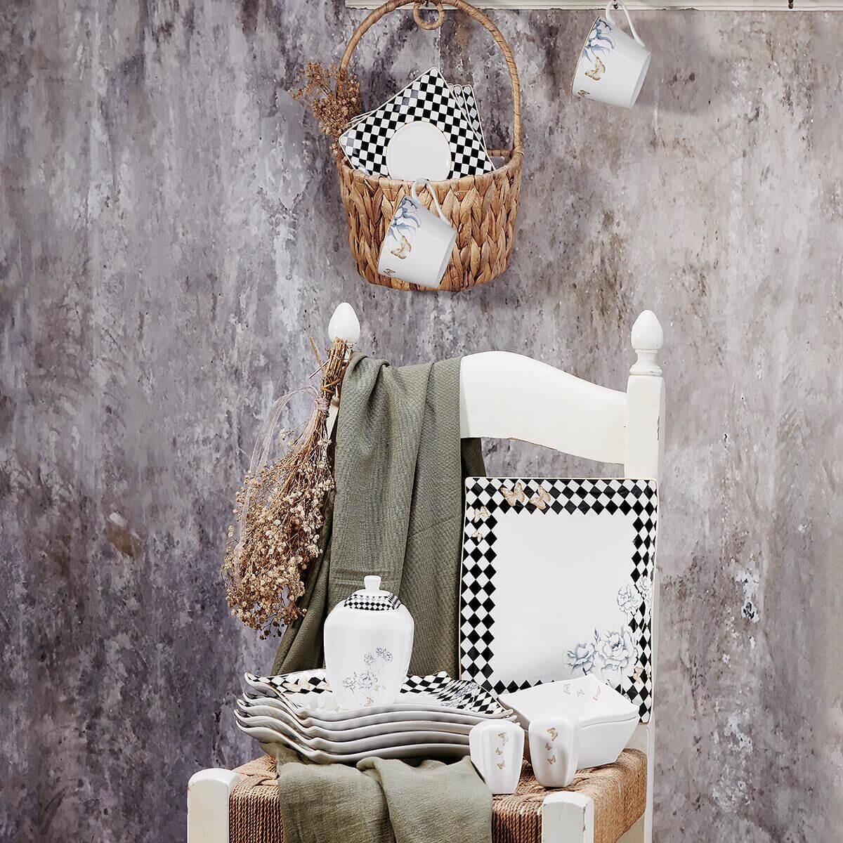 Korkmaz A8573 Link Collection 28 Parça Kahvaltı Takımı