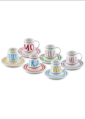 The Mia CUP0058 Ti Amo 6 Lı Türk Kahve Fincan Takımı 100 cc