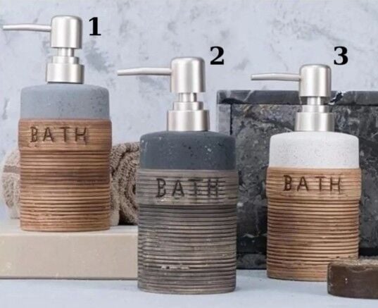 Acar 5665 Seramik Sıvı Sabunluk Antrasit