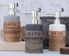 Acar 5665 Seramik Sıvı Sabunluk Antrasit