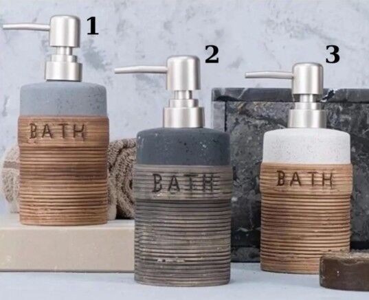 Acar 5665 Seramik Sıvı Sabunluk Gri