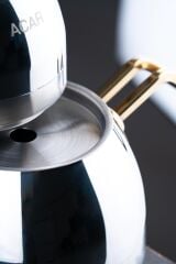 Acar 460 Alexi Maxi Boy Çelik Çaydanlık Takımı Gold