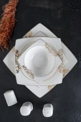 Acar 350 Elena 60 Parça 12 Kişilik Yemek Takımı