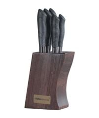 Acar 510 Venedik 5 Prç Ahşap Takozlu Bıçak Takımı