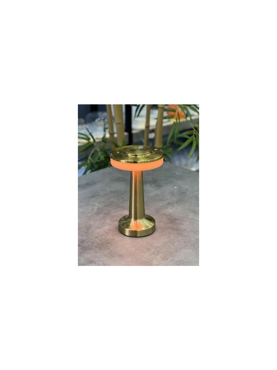 Acar 491 Masa Lambası 20 Cm - Gold