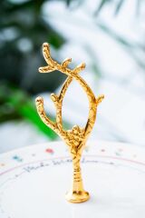 Acar 7732 Livaldi Katlı Kurabiyelik Tabağı 27x21 Cm