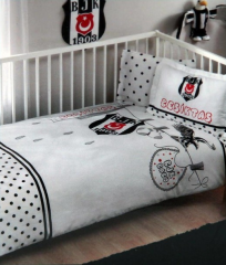 Taç Lisanslı BJK Fanatik Baby Bebek Uyku Seti