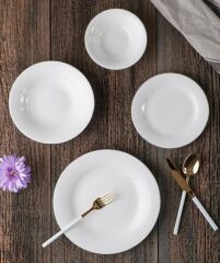 Acar 22-0004 İstanbul Silver 24 Prç Yemek Takımı