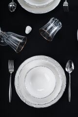 Acar 12343 Liyana Silver 24 Prç Yemek Takımı