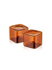 The Mia CAM0454 Kare Tuzluk Biberlik 2 Li Set Amber 6x5 Cm