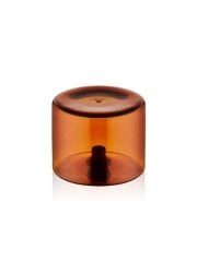 The Mia CAM0456 Yuvarlak Tuzluk Biberlik 2 Li Set Amber 6x5 Cm