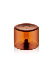 The Mia CAM0456 Yuvarlak Tuzluk Biberlik 2 Li Set Amber 6x5 Cm