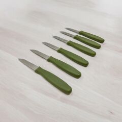 Cooker 2649 6 Lı Meyve Bıçağı Yeşil