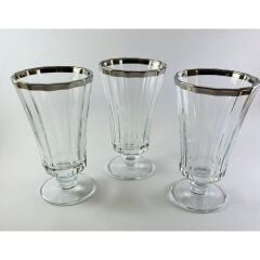 West Glass W440186P Platin Kahve Yanı Su Bardağı