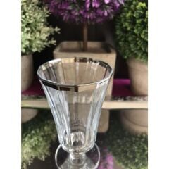 West Glass W440186P Platin Kahve Yanı Su Bardağı