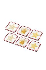 The Mia NEW052 Globe Bardak Altlığı 6 Lı Set