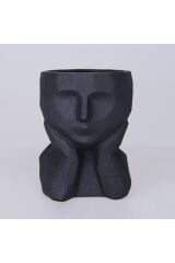 Zeus 115SYH72RS Küçük Boy Siyah Saksı